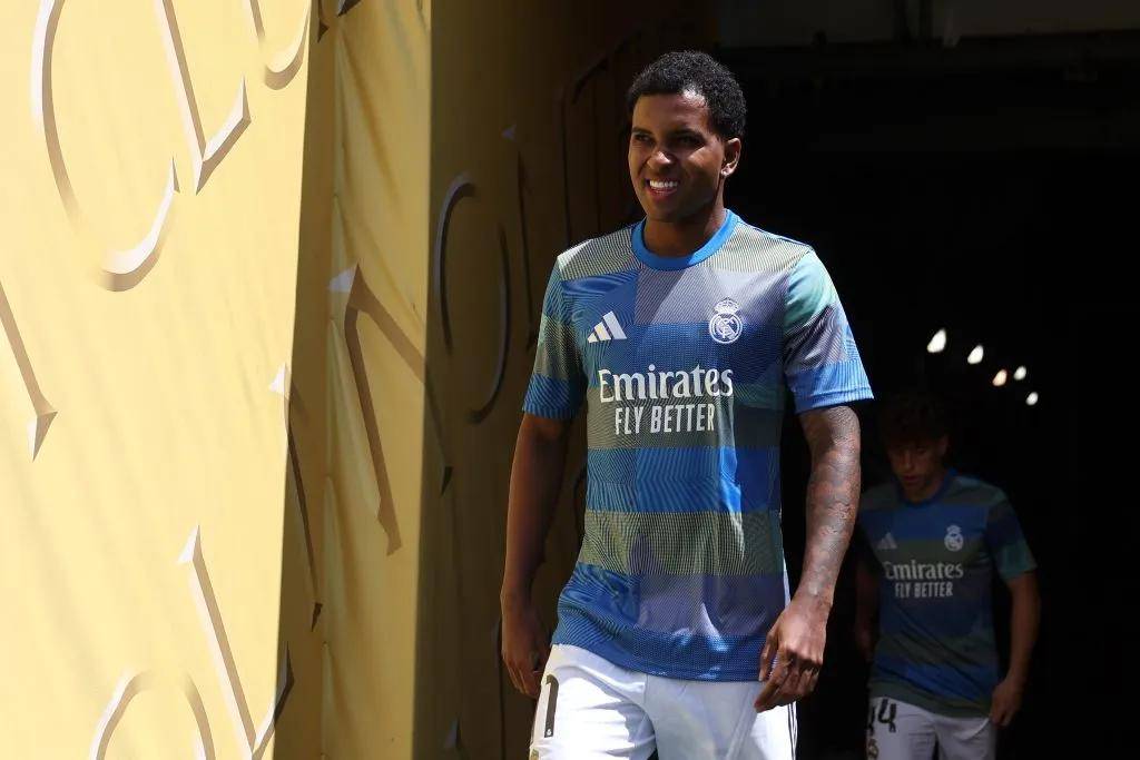 关于英格兰险胜罗马，罗德里戈惊艳世界的信息